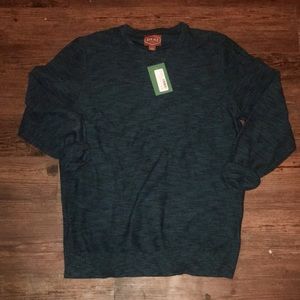 Red Ale Riverside Crewneck Sweater Large